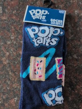Pop-Tarts Novelty Crew Socks - Navy
